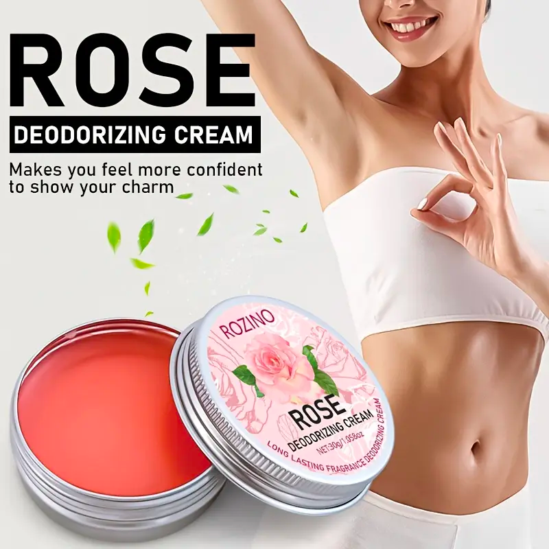 Rose Deodorizing Cream | All-Day Freshness & Confident Charm